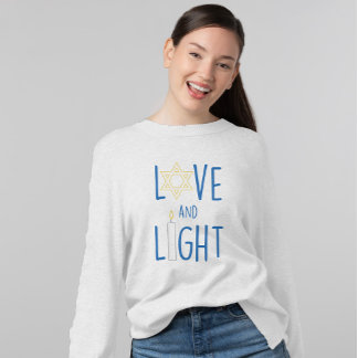 Sweatshirt Amour et Lumière Hannukah