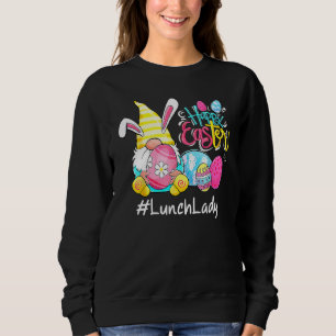 Sweatshirt Amour Pâques Gnome Déjeuner Lady Bunny Joyeux Da P
