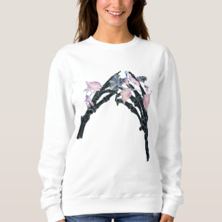 Sweatshirt Amour Pour Toujours, Belle Fleur