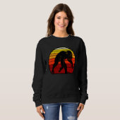 Sweatshirt Amour Singes Space Chimpanzé (Devant entier)