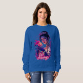 Sweatshirt amour toujours (Devant entier)