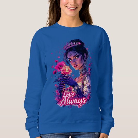 Sweatshirt amour toujours (Devant)