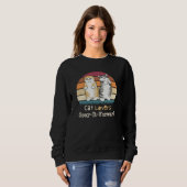 Sweatshirt Amoureux de les chats Spay It Forward Kitty Sunset (Devant entier)