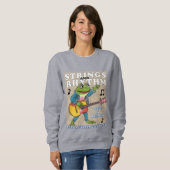Sweatshirt amoureux de musique (Devant entier)