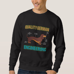 Sweatshirt Amoureux des animaux allemand du chien d'ingénier