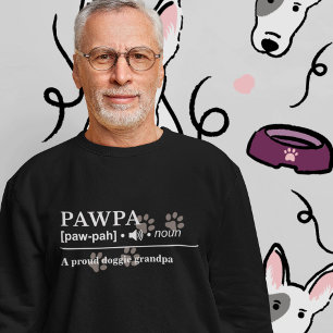 Sweatshirt Amoureux des chiens Customisé Pawpa