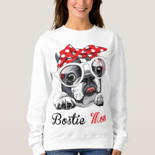 Sweatshirt Amoureux des chiens de Boston Terrier Bostie