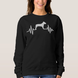 Sweatshirt Amoureux des chiens de pulse Pitbull