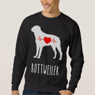 Sweatshirt Amoureux des chiens de race Rottweiler