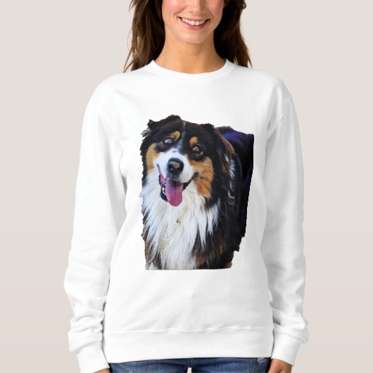 Sweatshirt Amoureux des chiens du berger australien (Devant)