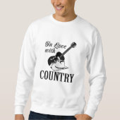 Sweatshirt Amoureux du pays (Devant)