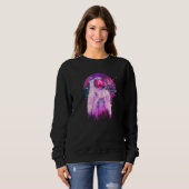 Sweatshirt Amp Crypto Moon Man Space Dream Cryptomonnaie (Devant entier)