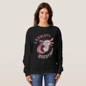 Sweatshirt Amphibien Animal Mexicain Salamander Axolotl (Devant entier)
