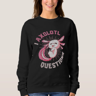 Sweatshirt Amphibien Animal Mexicain Salamander Axolotl