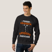 Sweatshirt Amputation Survivor for Leg Prosthetic (Devant entier)