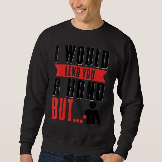 Sweatshirt Amputé de la main 1 (Devant)