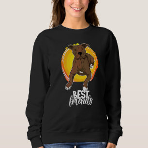 Sweatshirt Amstaff American Staffordshire Terrier Vintage 9