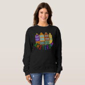 Sweatshirt Amsterdam City Netherlands souvenir  for men women (Devant entier)