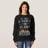 Sweatshirt Amsterdam Traveller (Devant entier)