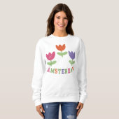 Sweatshirt Amsterdam Tulips (Devant entier)