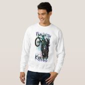 Sweatshirt Amusant avec couteaux (Devant entier)
