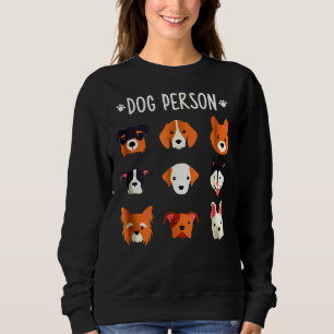 Sweatshirt Amusant Chien Amant Pet Lover Chihuahua Pitbuly Ch