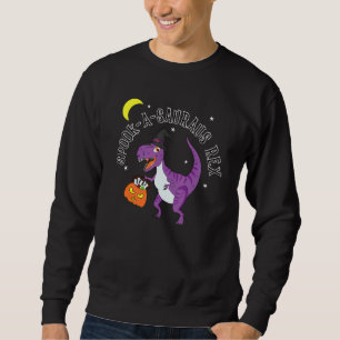 Sweatshirt Amusant Halloween Dinosaur Éffrayant Graphisme Spo
