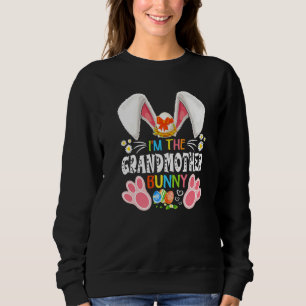 Sweatshirt Amusant Je suis La Grand-Mère Bunny Matching Famil