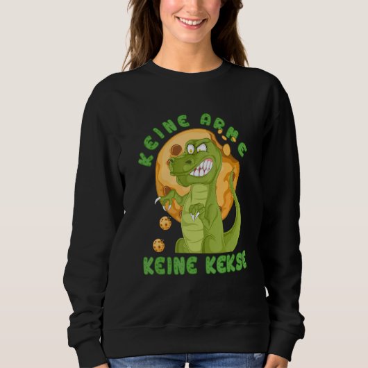 Sweatshirt Amusant Pas D'Armoiries Pas De Biscuits Cookie Tyr (Devant)