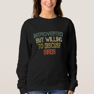 Sweatshirt Amusant Rétro Sarcastique Introduire Mais Prêt À D