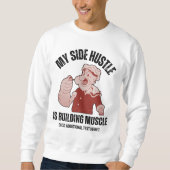 Sweatshirt Amuser mon activité secondaire est de construire d (Devant)