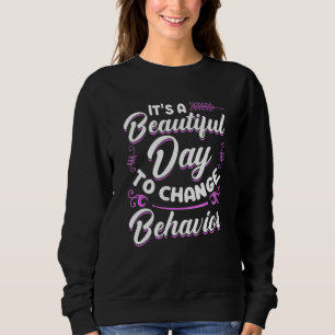 Sweatshirt Analyste Comportement Aba Therapy Bcba Examen Boar