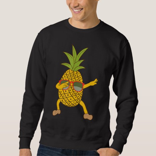 Sweatshirt Ananas à ananas (Devant)