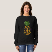 Sweatshirt Ananas des plongeurs (Devant entier)