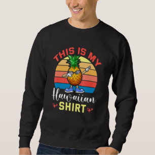 Sweatshirt Ananas Hawaiian Tropical