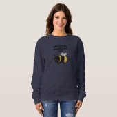Sweatshirt Anatomie drôle d'un bumblebee Blebee Bum Mignon (Devant entier)