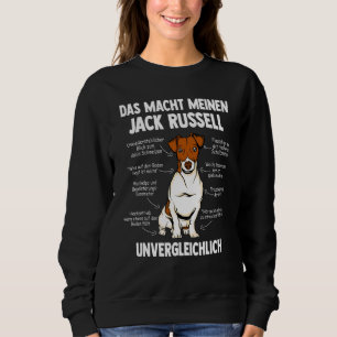 Sweatshirt Anatomie D'Un Jack Russell Terrier