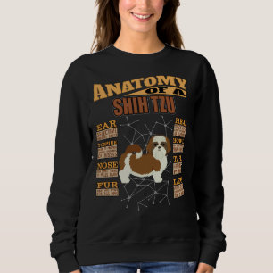 Sweatshirt Anatomie D'Un Tzu Shih Tzu Chih Tzu Chih