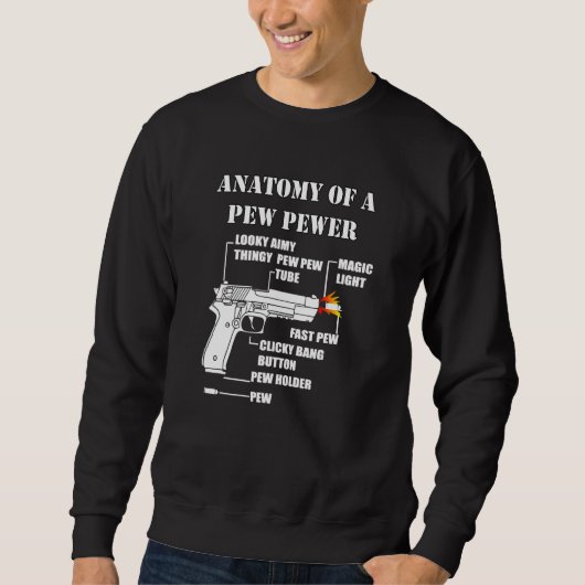 Sweatshirt Anatomie D'Une Arme À Puce De Poudre _9 (Devant)