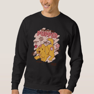 Sweatshirt Anatomy of a puppy cute dog motif
