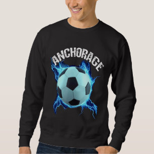 Sweatshirt Anchorage Soccer Rétro