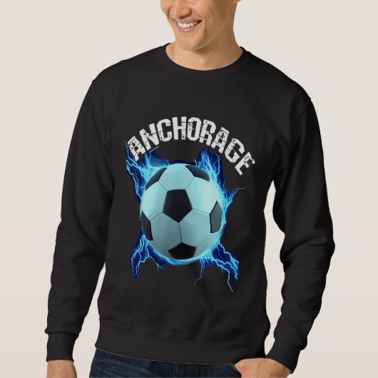 Sweatshirt Anchorage Soccer Rétro (Devant)