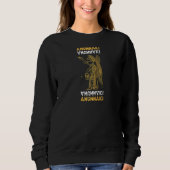 Sweatshirt Ancienne astronaute sumérienne théoricien Alien An (Devant)