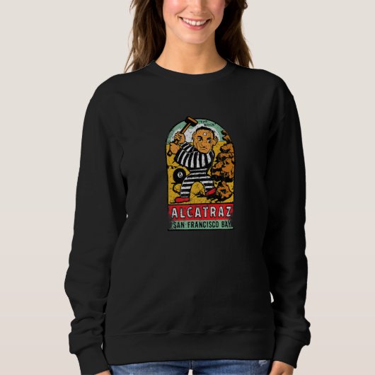 Sweatshirt Ancienne prison d'Alcatraz (Devant)