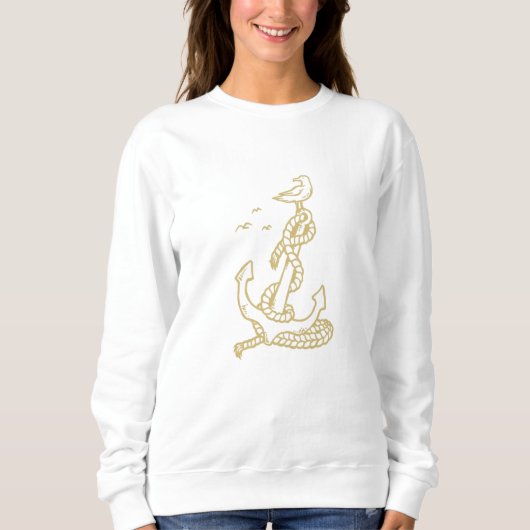 Sweatshirt Ancre Bird (Devant)