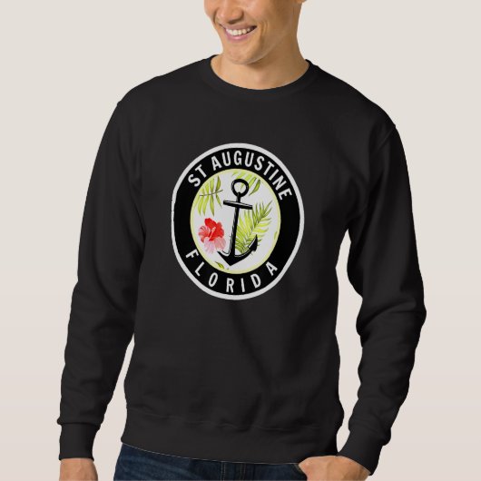 Sweatshirt Ancre de bateau St Augustine (Devant)