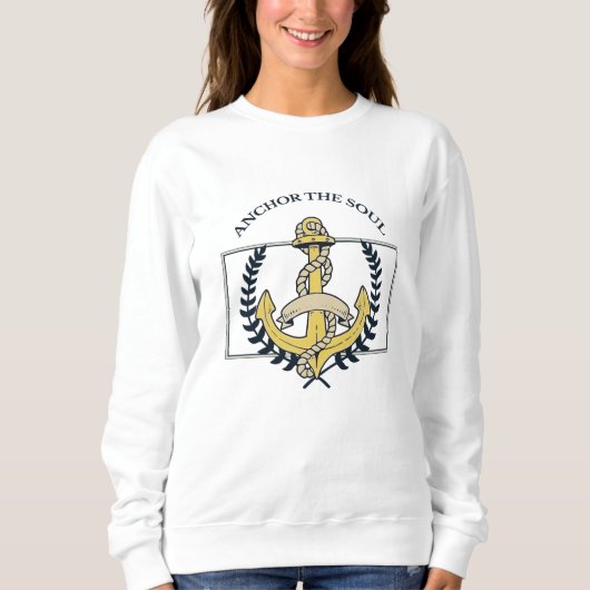 Sweatshirt Ancre de l'âme (Devant)