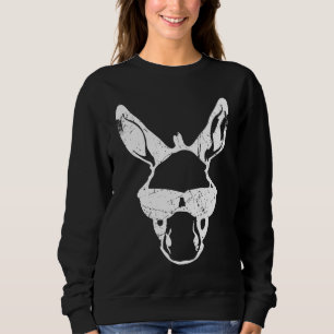 Sweatshirt Âne Cool Avec Des Lunettes De Soleil T  I Drôle