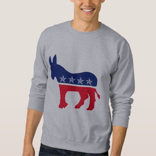 Sweatshirt Âne Democratic (Devant)