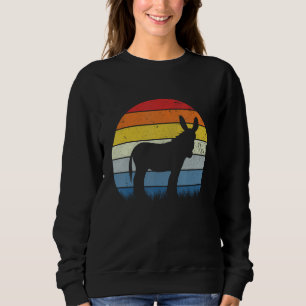 Sweatshirt âne muet vintage